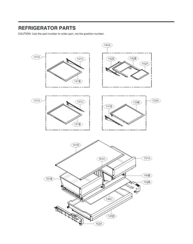 Refrigerator parts