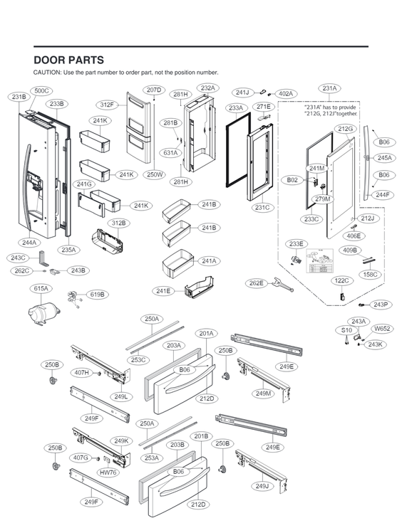 Door parts