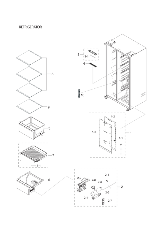 REFRIGERATOR PARTS