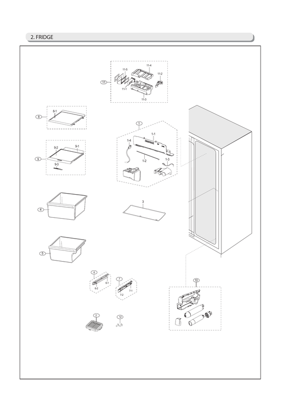 Refrigerator parts
