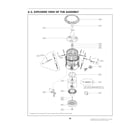 LG WT7405CW/00 tub assy diagram