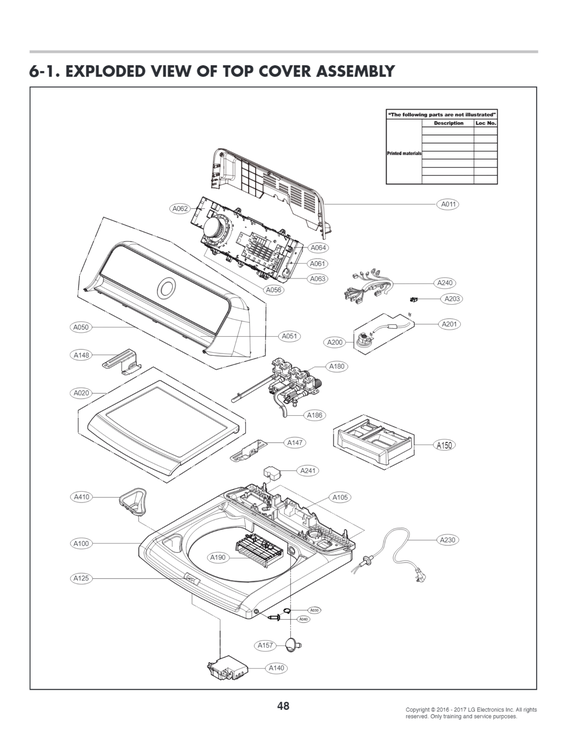 Top cover assy
