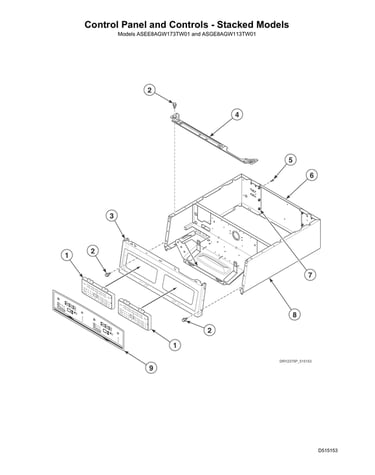 Control panel/controls-stacked models