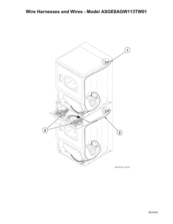 Wire harnesses/wires-model asge8agw113tw01