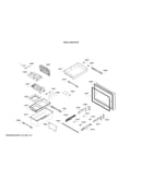 Freezer door parts