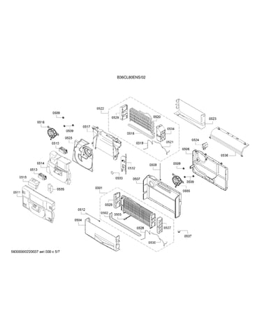 Evaporator parts