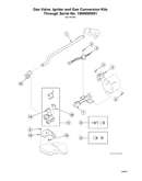 Gas valve/igniter/gas conversion kits thru serial #1908000001