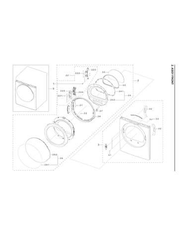 Front assy