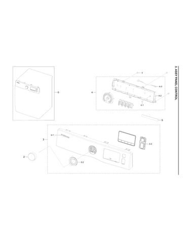 Control panel assy