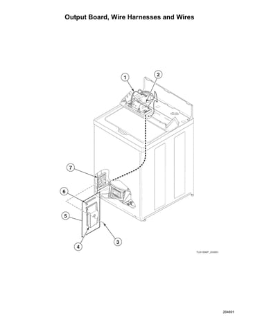Output board/wire harnesses/wires