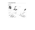 Samsung DW80B7070AP/AA-00 basket parts assy diagram