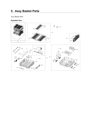 Basket parts assy