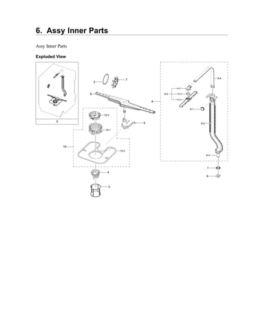 Inner parts assy