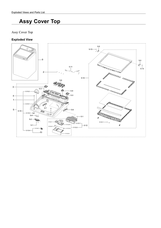 Top cover assy