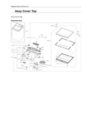 Top cover assy