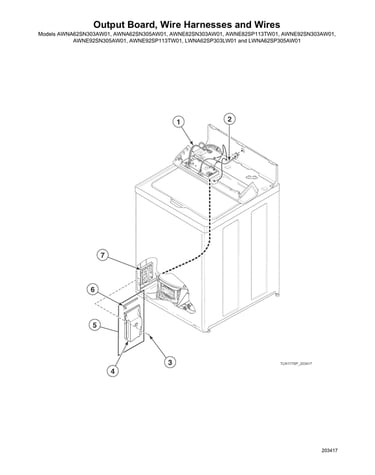 Output board/wire harnesses & wires