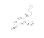 Speed Queen LFNE5BSP115TW01 chemical injection conversion kits diagram