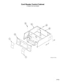 Card reader control cabinet-10 degree front card models