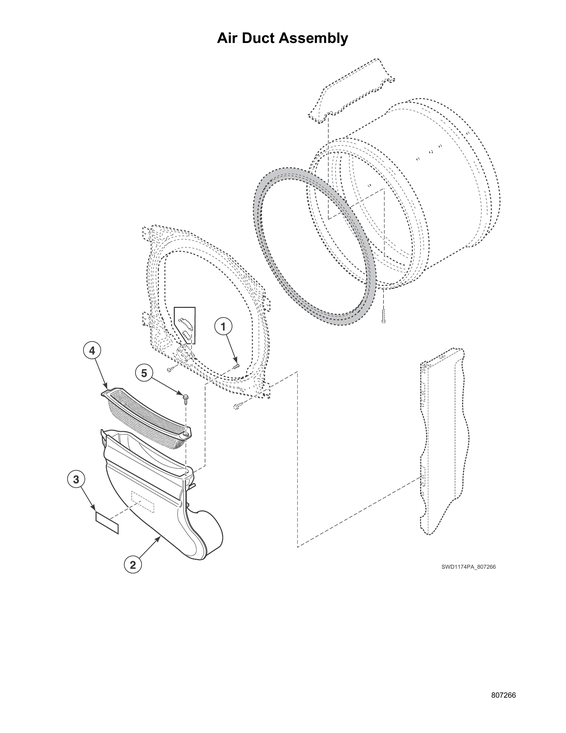 Air duct assy