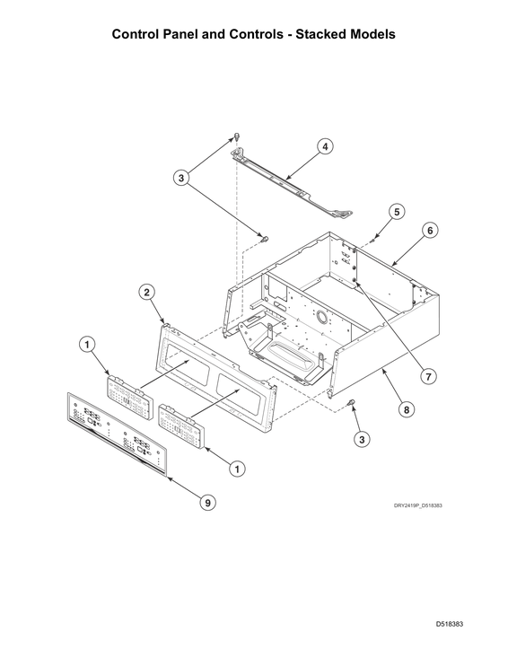 Control panel/controls-stacked models