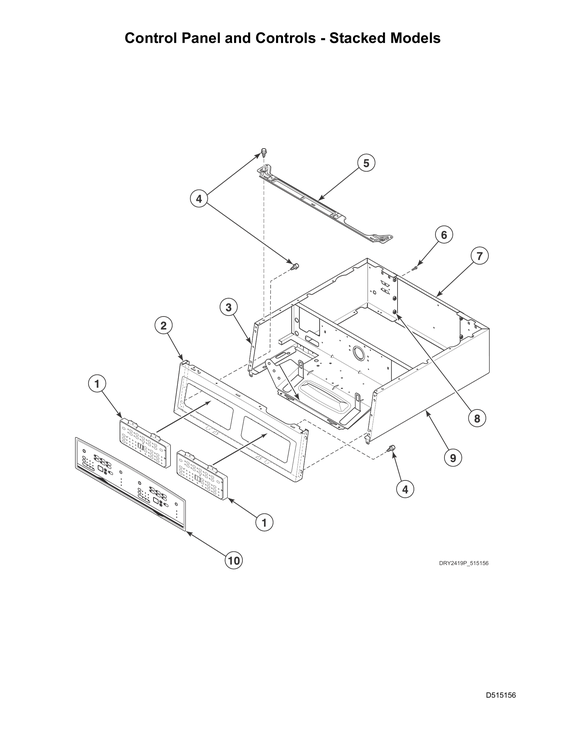 Control panel/controls-stacked models