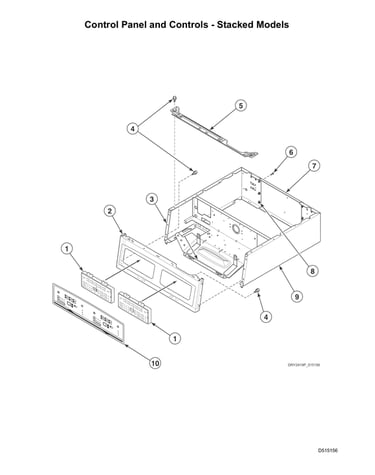Control panel/controls-stacked models
