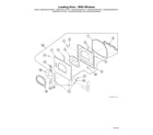 Speed Queen LSGE5AGW113TW01-THRU-S#1912999999 loading door - with window diagram