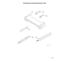 Speed Queen LSGE5AGW113TW01-THRU-S#1912999999 terminals/terminal extractor tools diagram