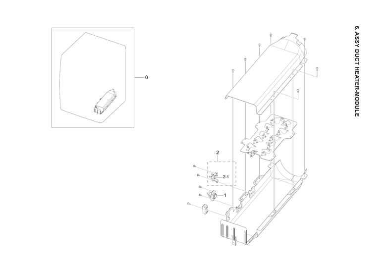 HEATER-MODULE DUCT ASSY