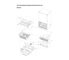 Samsung RF27T5201WW/AA-00 freezer parts diagram