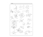 Samsung RF28HFEDBSR/AA-22 refrigerator parts diagram