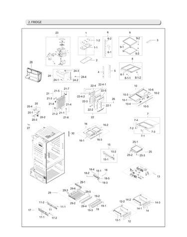 Refrigerator parts