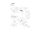 Samsung RF28JBEDBSG/AA-08 freezer parts diagram