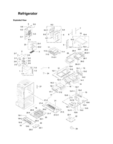 Refrigerator parts