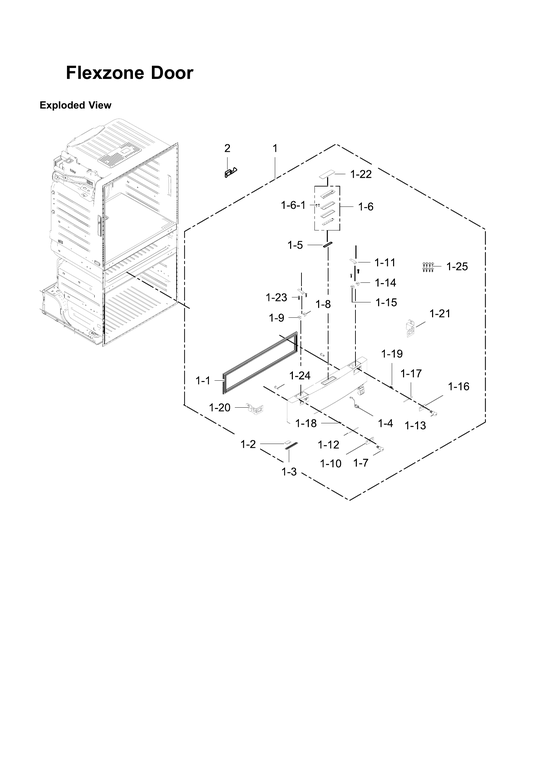 Flexzone door parts