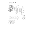 Samsung RF28JBEDBSG/AA-08 right refrigerator door parts diagram