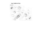 Samsung WF45N5300AW/US-51 tub & drum assy diagram