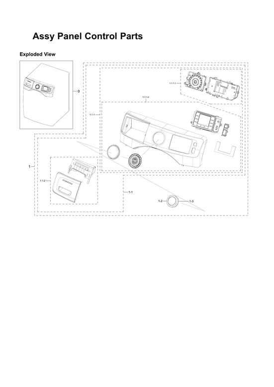 Control panel assy
