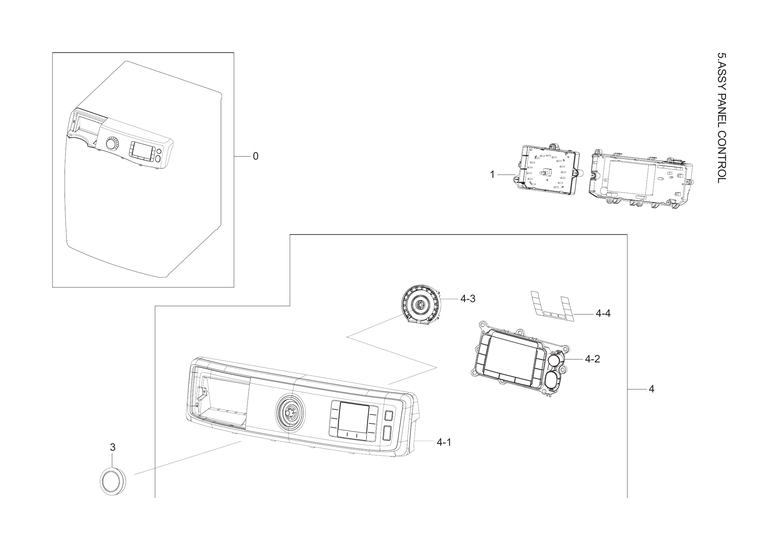 Control panel assy