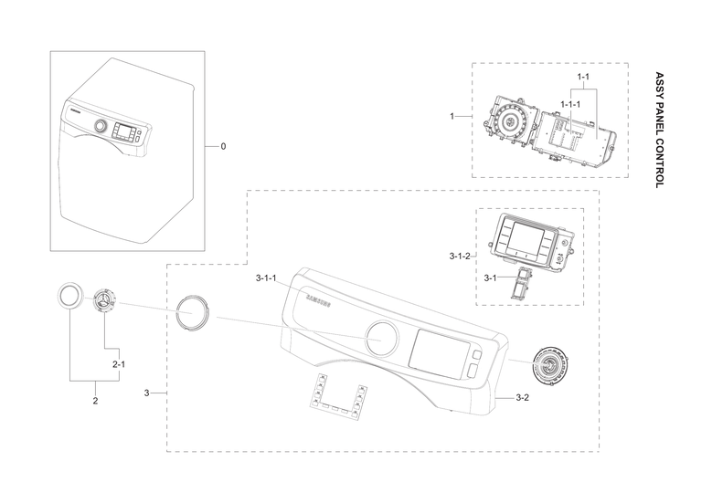 Control panel assy
