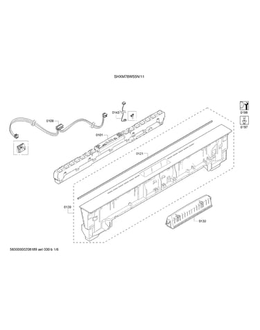 Facia panel/operating module