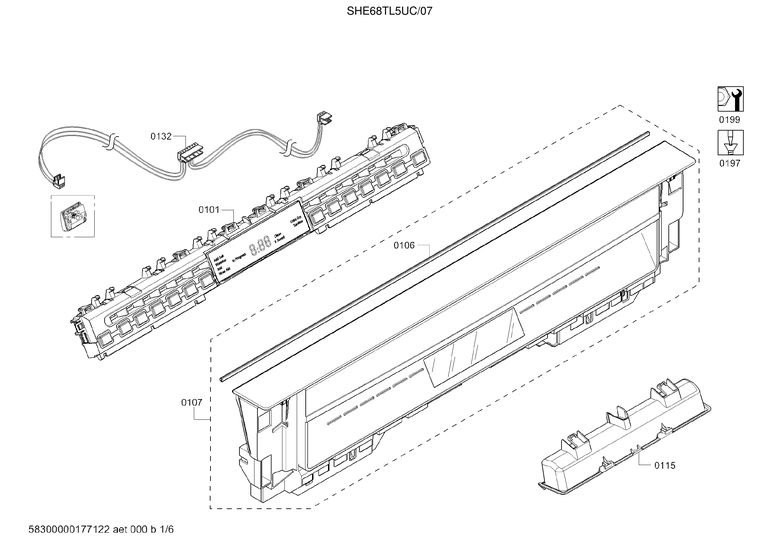 Facia panel/operating module
