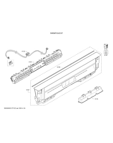 Facia panel/operating module