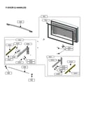 Freezer door & handles