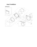 Front & door assy