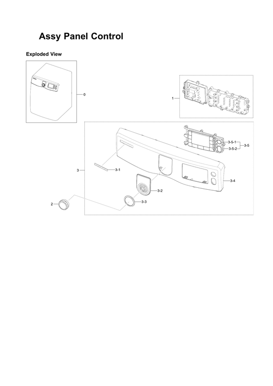 Control panel assy