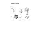 Samsung DW80B7071UG/AA-00 main assy diagram