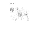 Samsung DW80B7071UG/AA-00 tub assy diagram