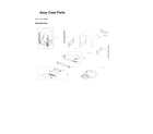 Samsung DW80B7071UG/AA-00 case assy diagram