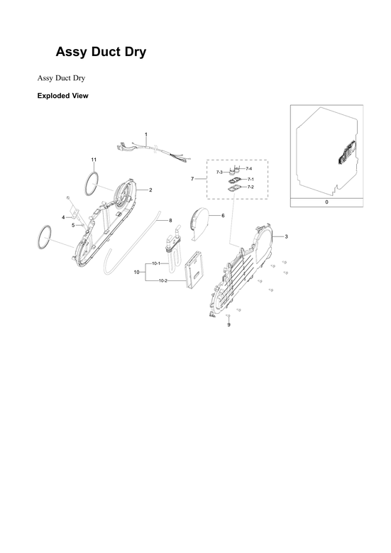 Duct dry assy